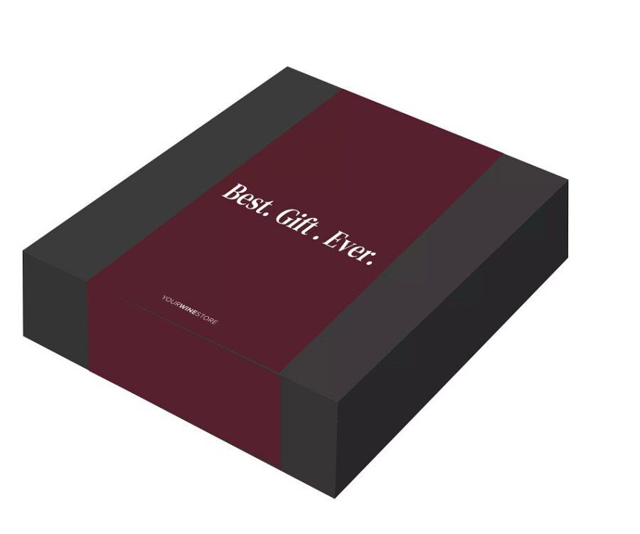 Gift Box with "Best. Gift. Ever." label.